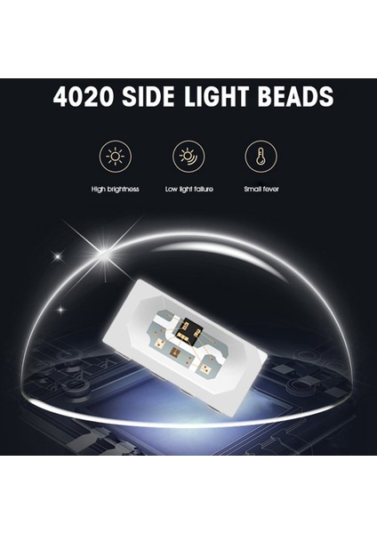 600PCS SK6812 Side-A SK6812 Ic LED Çip Yan Aydınlatmada Smd 4020 Rgb Şerit Ekran Için Ayrı Ayrı Adreslenebilir (Yurt Dışından) modelleri