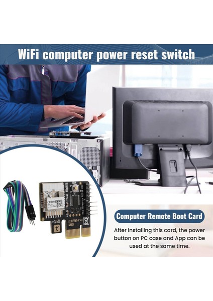 Pc Destop Bilgisayar Uygulama Uzaktan Kumandası Destek Google Home Mini Kart Için Tua Wifi Bilgisayar Güç Sıfırlama Anahtarı Pcıe Kart (Yurt Dışından) indirimleri