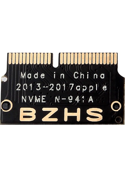 5x Ngff M 2 Nvme SSD Adaptör Kartı Yükseltme MacBook Air (2013-2016 Yılı) ve Mac Pro (2013-2015 Yılının Sonları) (Yurt Dışından) modelleri