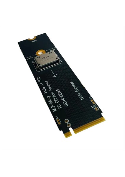 M 2 M-Key Pcıe X4 Ssd-U 2 Oculınk SFF-8612 2 5 Inç Nvme U 2 (Sff 8639) Için Gen4/gen3 (Yurt Dışından) fiyatları