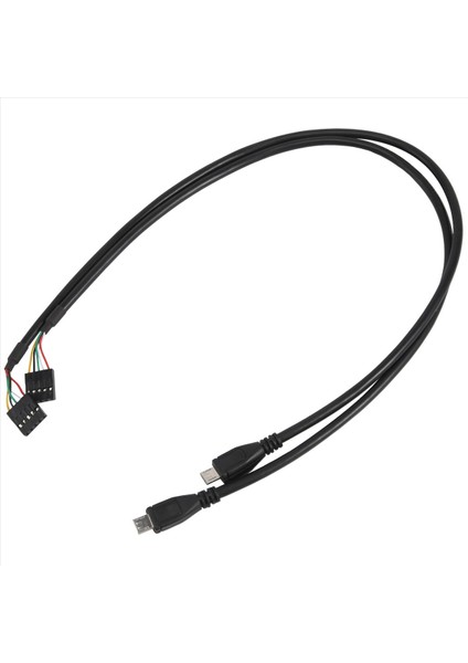 (2 Paket) 50CM 5 Pin Anakart Dişi Başlığı Mikro-Usb Erkek Adaptör Dupont Genişletici Kablosu (5pin/micro-Usb) (Yurt Dışından) modelleri