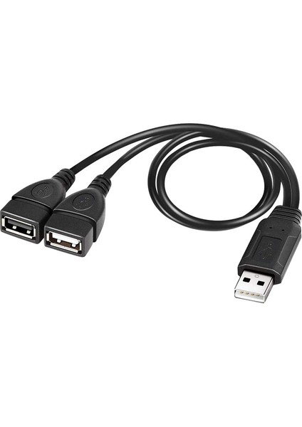 3x USB Ayırtıcı Kablosu USB 2 0 Bir Erkek Teden Çift USB Dişi Jack Y Splitter Charger Kablosu (Yurt Dışından) modelleri