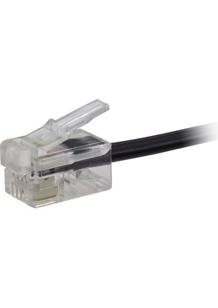 10PCS Telefon Kablosu Detangler Rj9 4P4C 360 Derece Genişletilmiş Döner Dönen Anti-T-Anged Siyah Telefon Kablosu Kablosu Kablosu (Yurt Dışından) modelleri