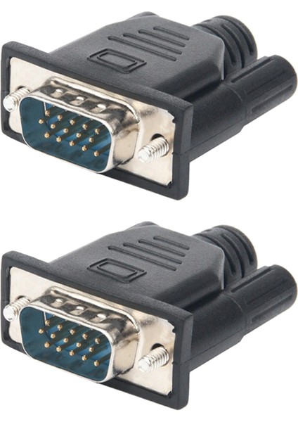 2pcs VGA Sanal Ekran Adaptörü Erkek Kukla Fiş Edid Headless Hayalet Emülatör Kilit Plakası (Yurt Dışından)