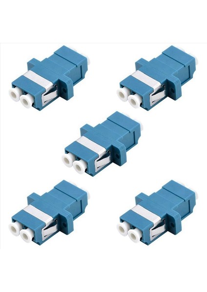 Lc Fiber Optik Adaptörü - Lc - Lc Duplex Sınglemode Koller - 10 Paket - Mavi (Yurt Dışından) fiyatları