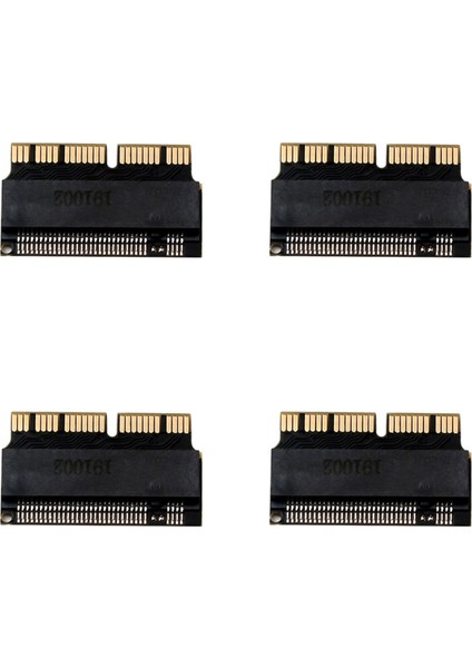 MacBook Air (2013-2016 Yıl) ve Mac Pro (2013-2015 Yılının Sonları) Yükseltmesi Için 4x Ngff M 2 Nvme SSD Adaptör Kartı (2013-2015 Yılı) (Yurt Dışından)
