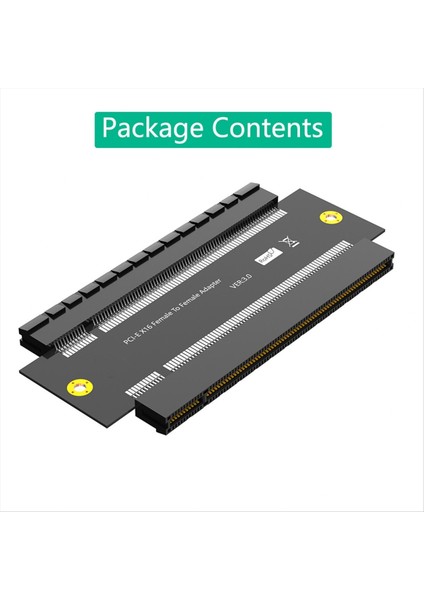 Pcı-E X16 Dişi Ila Dişi Adaptör Konnektörü Pcı Express 3 0 16X Ila 16X Genişletici Yükseltici Dönüştürücü Pcb Kartı Tasarımı (Yurt Dışından) fiyatları