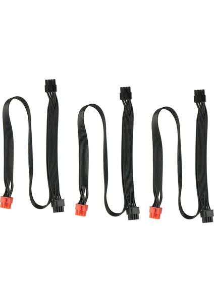3x Pcıe 8pin - Çift 8pin Güç Kablosu Pcı Express Gpu 8pin Ila 2 Bağlantı Noktası 6+2pin Termaltake Toughpower 1000W 1200W 1500W Için (Yurt Dışından)