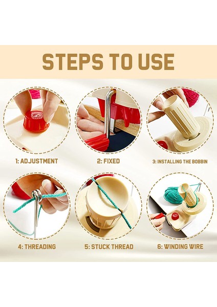 Örme Elle Çalışan Iplik Topu Sarıcı Hızlı Uygun Top Sarıcı Iplik Silindir Makinesi (Yurt Dışından) fırsatları