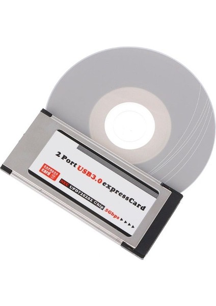 Pcı-E Pcı Express&#39 E USB 3 0 2 Bağlantı Noktası 34 mm Expresscard Kart Dönüştürücü Adaptör (Yurt Dışından) fiyatları