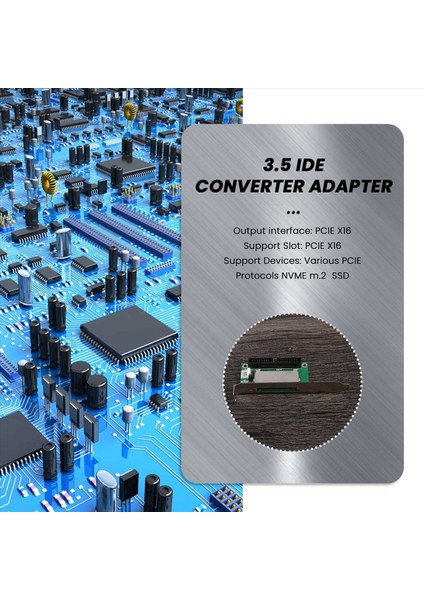 40 Pimli Cf Kompakt Flaş Kartı-3 5 Ide Dönüştürücü Adaptör Pcı Braketi Arka Panel (Yurt Dışından) fırsatları