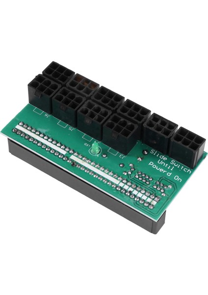 2x Breakout Board 1600W Ethereum Için Eth Zec Maden Sunucusu Güç Kaynağı Adaptörü Gpu Psu Psu 10X6PIN Hub Btc Madenciliği (Yurt Dışından) fırsatları