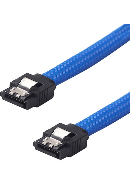 2 Pcs 50CM Sata 3 0 Iıı Sata3 7pın Veri Kablo 6gb/s SSD Kablolar HDD Sabit Disk Veri Kablosu Naylon Sleeped Premium Versiyon 1 Pcs Kırmızı ve 1 Pcs Mavi (Yurt Dışından) modelleri