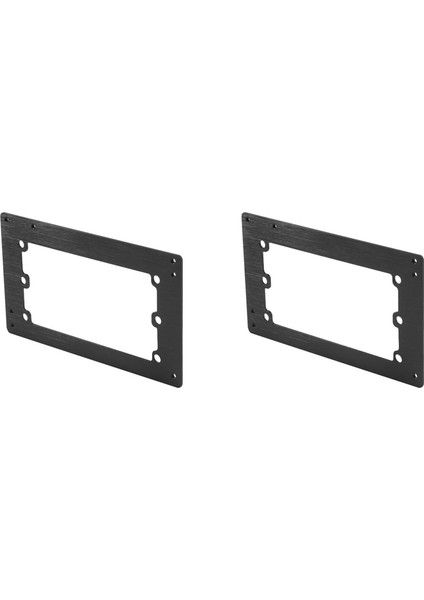 2x Güç Kaynağı Bölüm Sfx - Atx Güç Kaynağı Adaptörü Sfx - Atx Psu Dönüştürücü Dönüşüm Çerçevesi 4 Vida Siyah (Yurt Dışından)