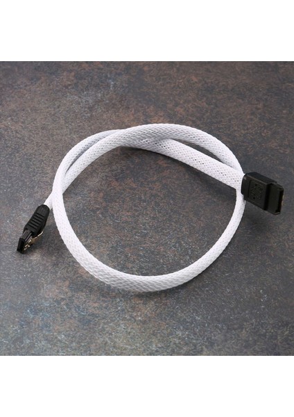 8pcs 50CM Sata 3 0 Iıı Sata3 7pin Veri Kablosu 6gb/s SSD Kablolar HDD Sabit Disk Veri Kablosu Naylon Sleyved Premium Versiyon (Yurt Dışından) modelleri