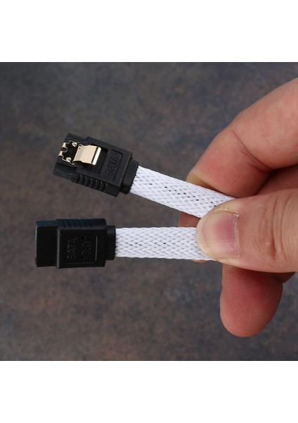 8pcs 50CM Sata 3 0 Iıı Sata3 7pin Veri Kablosu 6gb/s SSD Kablolar HDD Sabit Disk Veri Kablosu Naylon Sleyved Premium Versiyon (Yurt Dışından) indirimleri