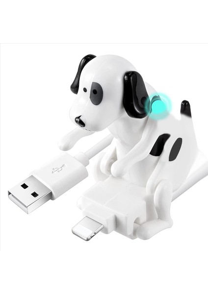 2x USB Kablosu Iphone 13/12/11 ve Daha Fazlası Için Komik Musluk Köpek Şarj Cihazı Hareketli Köpek Hızlı Şarj Cihazı USB Kablosu (Yurt Dışından) fiyatları