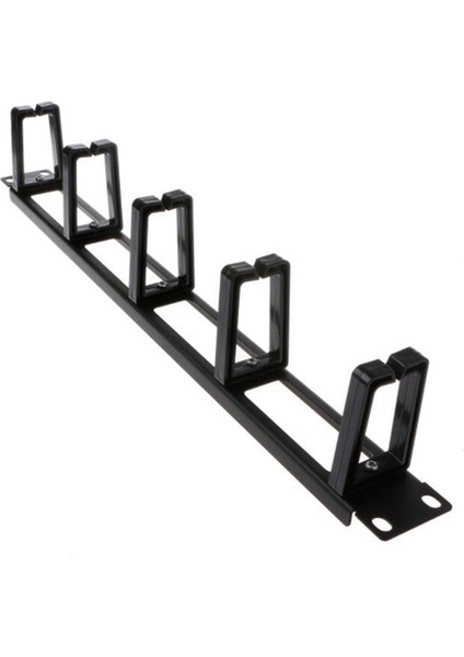 3x 19 Inç 1u Raf Dolapları Kablo Yönetim Ağı Organizatör Içi Boş Metal Base Beş Yüzük Çıkarılabilir Tel Yöneticisi Çerçeve (Yurt Dışından) indirimleri