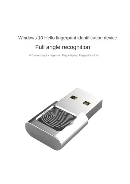 Windows 10/11 Için 2x USB Parmak Izi Okuyucu Modül Cihazı Biyometrik Tarayıcı/merhaba Dongle Dizüstü Bilgisayarlar Pc Güvenlik Anahtarı USB (Yurt Dışından) modelleri