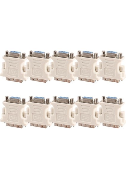 10X DVI Erkek Adaptörü (Dvı - D 24 1) Dişi Vga&#39 Ya (15 Pimli) (Yurt Dışından)
