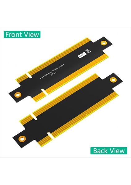 Pcı Express 3 0 16X Erkek-Erkek Adaptör Konnektör Yükseltici Dönüştürücü Pcı-E X16-PCE-E X16 Pcb Kartı Tasarımını Genişletin (Yurt Dışından) fırsatları