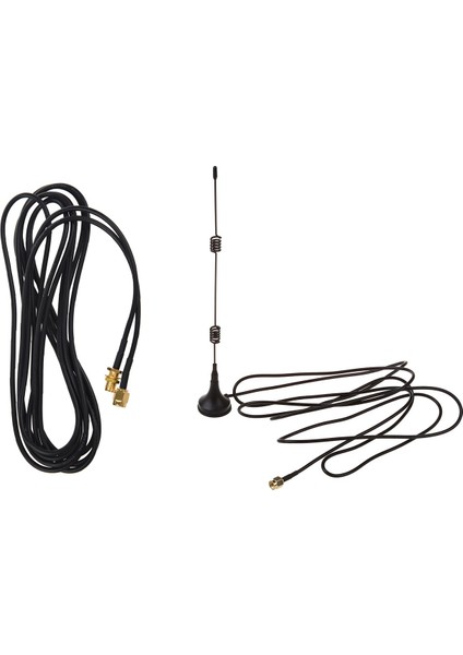 Wifi Wan Yönlendirici 3m Wi-Fi Anten Uzatma Kablosu Rp-Sma ve Wifi Anten Booster 7dbi Kablosuz Lan Wlan Için (Yurt Dışından)