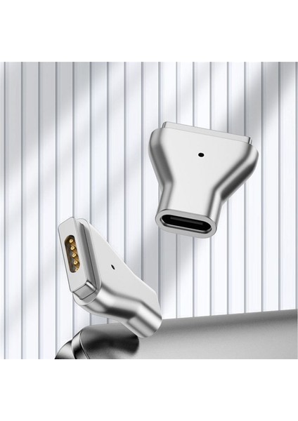 100W Alaşım USB Tip C Magsafe 2 MACBOOK Aır Pre LED Göstergesi Hızlı Şarj Tapası Dönüştürücü (Yurt Dışından) indirimleri