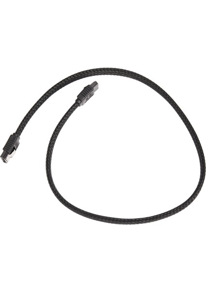 5pcs 50CM Sata 3 0 Iıı Sata3 7pin Veri Kablosu 6gb/s SSD Kablolar HDD Sabit Disk Veri Kablosu Naylonlu (Siyah) (Yurt Dışından) fırsatları