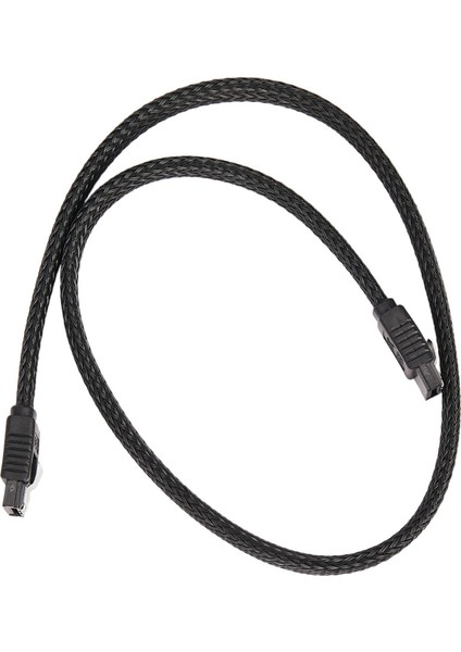 5pcs 50CM Sata 3 0 Iıı Sata3 7pin Veri Kablosu 6gb/s SSD Kablolar HDD Sabit Disk Veri Kablosu Naylonlu (Siyah) (Yurt Dışından) indirimleri