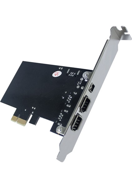 PCI-E-1394 Firewire Kartı Pcı-Ex1-Ieee 1394 3 Portlu Firewire Kartı Destek 1440X1080 Çözünürlük 0 8m 1394 Kablo ile (Yurt Dışından) fırsatları