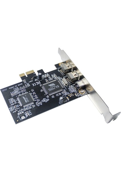 PCI-E-1394 Firewire Kartı Pcı-Ex1-Ieee 1394 3 Portlu Firewire Kartı Destek 1440X1080 Çözünürlük 0 8m 1394 Kablo ile (Yurt Dışından) indirimleri