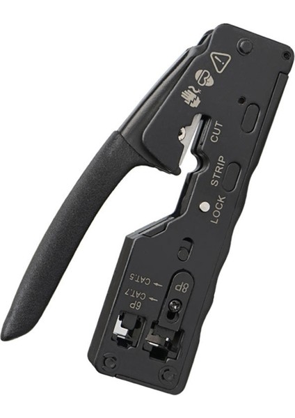 3x Ağ Kablosu Crimper RJ45 Kıvrım Aracı Kesici RJ45 Cat7 Cat6 Cat5 RJ11 RJ12 Konnektör Kısa Pense (Yurt Dışından) modelleri