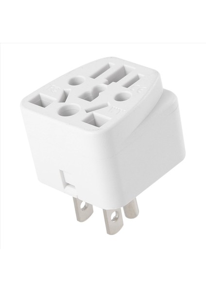 Abd Seyahat Fişi Adaptörü Ab/uk/au/ın/cn/jp/asıa/italya/italya/brezilya - Abd (Tip B) 3 Prong Abd Fişi Şarj Converter Beyaz (Yurt Dışından)