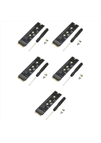 5x M 2 Nvme SSD MacBook Air Pro Retina Için Dönüştürme Kartı 2013-2017 Nvme/ahcı SSD Kiti A1465 A1466 A1398 A1502 Için (Yurt Dışından)