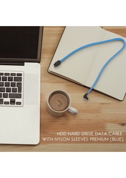 50CM Sata 3 0 Iıı Sata3 7pin Veri Kablosu 6gb/s SSD Kabloları HDD Sabit Disk Veri Kablosu Naylonlu Sleeped Premium Versiyonu (Mavi) (Yurt Dışından) modelleri