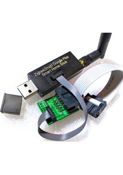 CC2652P CC2652 USB Dongle ZIGBEE2MQTT Zha Koordinatörü Ev Asistanı Ble Iplik USB Dongle Stick Ble5 2 (B) (Yurt Dışından)