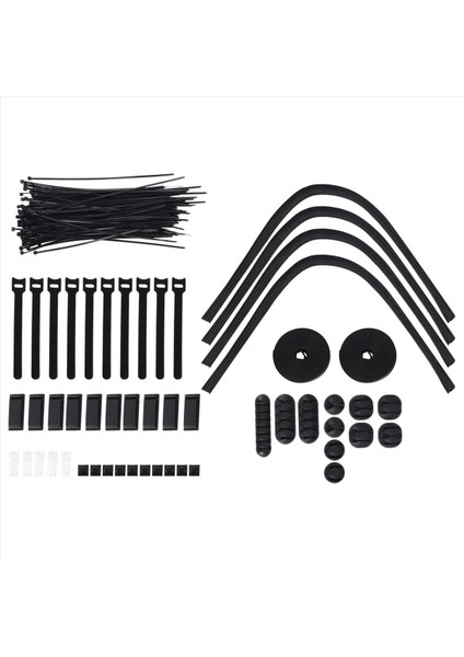 152 Pcs Kablo Yönetimi Kablosu Organizatör Kiti Kendi Kendine Yapışkan Kablo Organizatör Klipsleri Kablo Kılıfları Yönetim Klipsleri (Yurt Dışından) modelleri