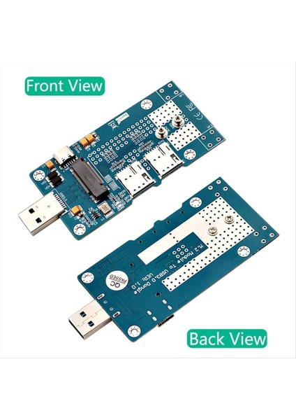 Ngff (M 2) - USB 3 0 Adaptörüne Çift Nano Desteği 3g/4g/5g/lte Modülü Masaüstü Bilgisayarlar Için Uygun (Yurt Dışından) fiyatları
