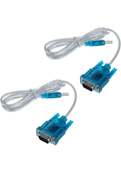 2x Db9 Bilgisayar Veri Kablosu Db9 9 Pin VGA Dişi Kablo USB - R232 Arayüz Veri Kablosu (Yurt Dışından)