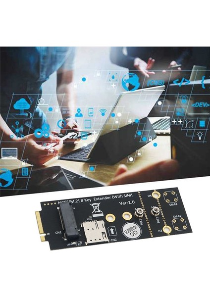 M 2 (Ngff) 3g/4g/5g Modülü Için Sım Yuvalı Tuş B Adaptörü Nano Sım Kartı ve 3042/3052 Tip M 2 Anahtar B Kart Boyutu (Yurt Dışından) fiyatları