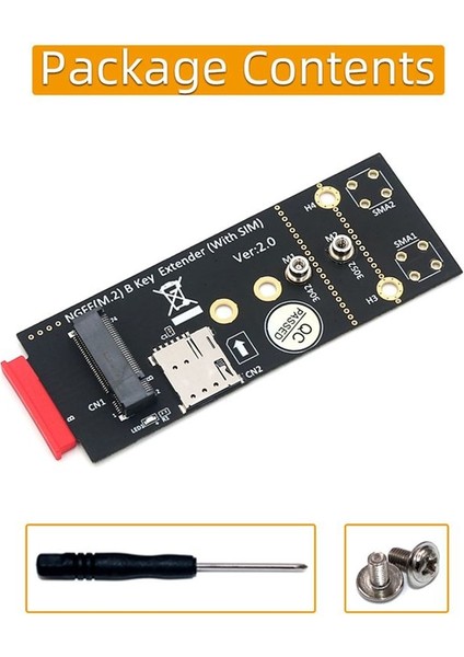 M 2 (Ngff) 3g/4g/5g Modülü Için Sım Yuvalı Tuş B Adaptörü Nano Sım Kartı ve 3042/3052 Tip M 2 Anahtar B Kart Boyutu (Yurt Dışından) fırsatları