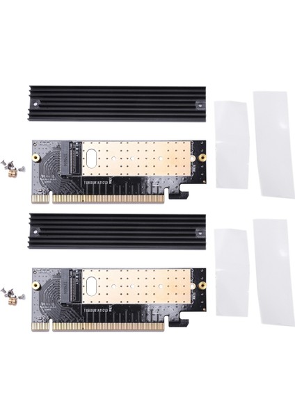 2x M 2 Nvme SSD Adaptörü M2 Ila Pcıe 3 0 X16 Denetleyici Kart M Tuş Arabirimi Desteği Pcı Express 3 0 X4 2230-2280 Boyut (Yurt Dışından)