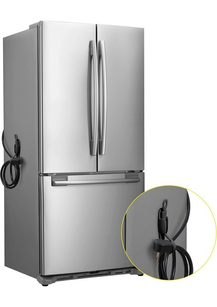 12PCS Kordon Bundlers Cley Için Kablo Organizatörü Kendi Kendine Yapışkan Mutfak Cihazı Kordon Silikon Kablo Tutucu Siyah (Yurt Dışından) fiyatları