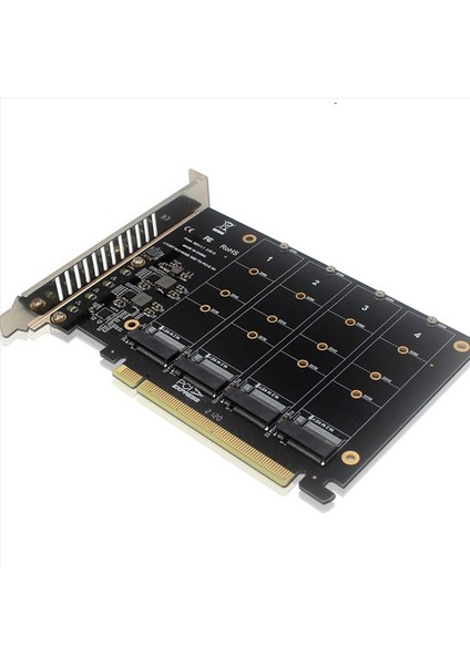 3x PH44 Nvme 4 Disk Dizi Kart Pcıe Sinyal Bölünmüş Dizi Kartı (Yurt Dışından) fiyatları