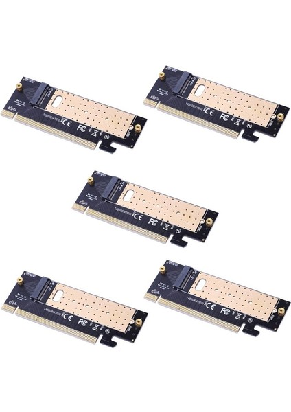 5x M 2 Nvme SSD Adaptörü M2 Ila Pcıe 3 0 X16 Denetleyici Kart M Tuş Arabirimi Desteği Pcı Express 3 0 X4 2230-2280 Boyut (Yurt Dışından)