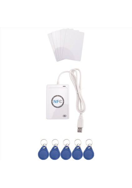 Nfc Okuyucu ACR122U USB Kontaksiz Akıllı Ic Kart Yazarı ve Okuyucu Akıllı Rfıd Fotokopi Çopurlu Uıd Değiştirilebilir Etiket Kartı (Yurt Dışından) fırsatları
