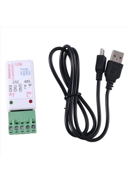 3 In1 USB 232 485 Ila RS485 / USB - RS232 / 232 Ila 485 Dönüştürücü Adaptörü CH340 W / Win7 Için LED Linux Plc Erişim Kontrolü (Yurt Dışından)