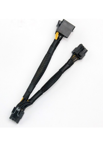 Çift 4pin Ide Molex-Gpu Çift 8pin (6+ 2) Pin Güç Kaynağı Kablosu Pcı-E Pcı Express Grafik Video Ekran Kartı Adaptörü (Yurt Dışından) fiyatları