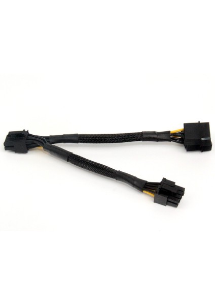 Çift 4pin Ide Molex-Gpu Çift 8pin (6+ 2) Pin Güç Kaynağı Kablosu Pcı-E Pcı Express Grafik Video Ekran Kartı Adaptörü (Yurt Dışından) fırsatları