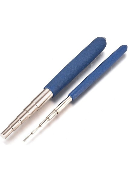 2pcs/set Demir Tel Sargı Çubukları Tel Ambalaj Aracı Mavi Dıy Takı Için 10 Boyutlu Döngü ile Mavi (Yurt Dışından)